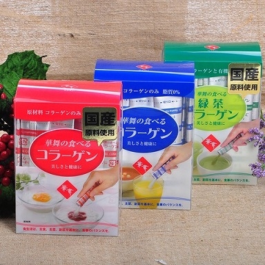 Collagen Hanamai Nhật da cá, trà xanh, da heo