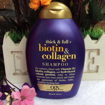 Dầu gội dầu xả chống rụng tóc và mọc tóc Organix Biotin & Collagen