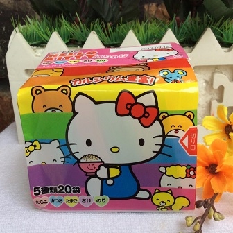 Gia vị rắc cơm thập cẩm Hello Kitty của Nhật