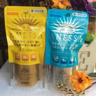 Kem chống nắng Anessa Perfect UV Suncreen Aqua Booster SPF 50+ PA ++++ 25ml