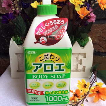 Sữa tắm To-Plan Aloe Body Soap Nhật Bản