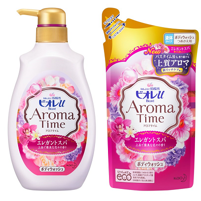 Sữa tắm cao cấp AROMA TIME của KAO.