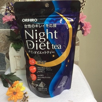 Trà giảm cân ban đêm Night Diet Tea Orihiro của Nhật