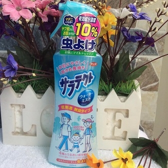 Xịt chống muỗi và côn trùng Earth-Chem Sarah của Nhật