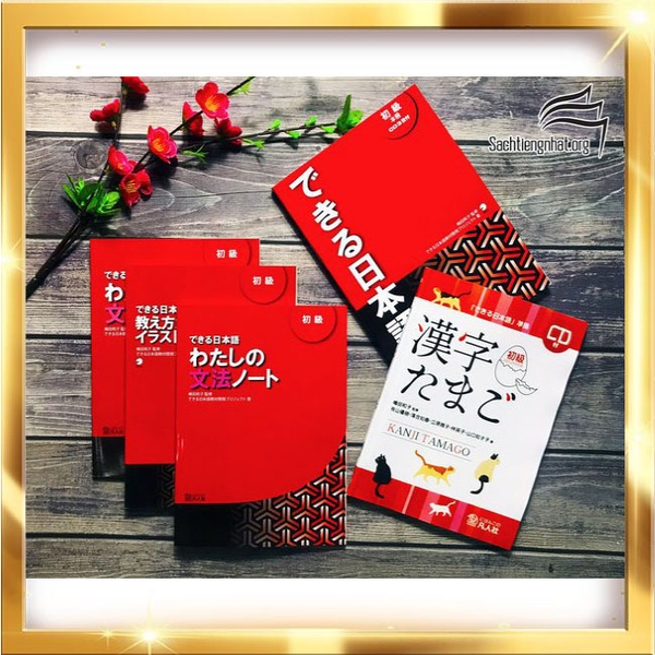 FREESHIP Trọn bộ 5 quyển Dekiru Nihongo Sơ cấp (Kèm File nghe)