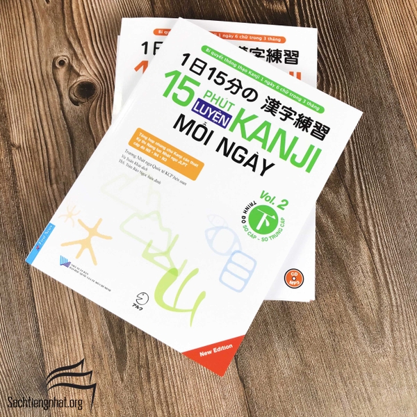 15 Phút Luyện Kanji Mỗi Ngày - Vol 2
