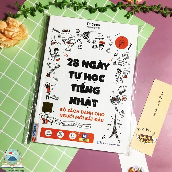 Sách gốc bản quyền 28 Ngày Tự Học Tiếng Nhật