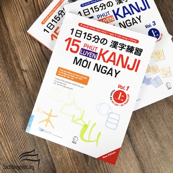 15 Phút Luyện Kanji Mỗi Ngày - Vol 1