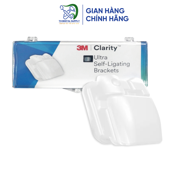 Bộ mắc cài sứ tự buộc Clarity Ultra (20 cái/ bộ, 2 hàm, R5-R5, CHK 022)