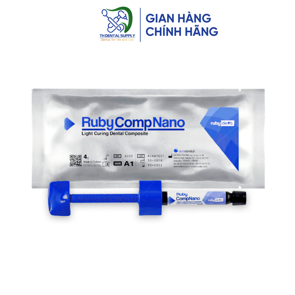Composite đặc RubyComp Nano 4g/Syringe.