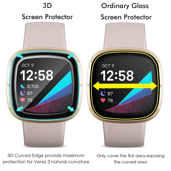 Dán bảo vệ màn hình Fitbit Versa Fitbit Sense hàng xịn có sẵn