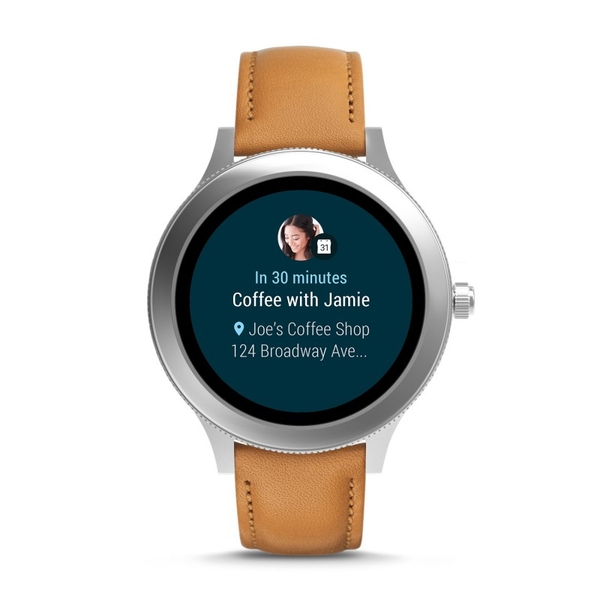 FOSSIL Gen 3 Smartwatch Q Venture Lugage Leather FTW6007 Techwear.VN