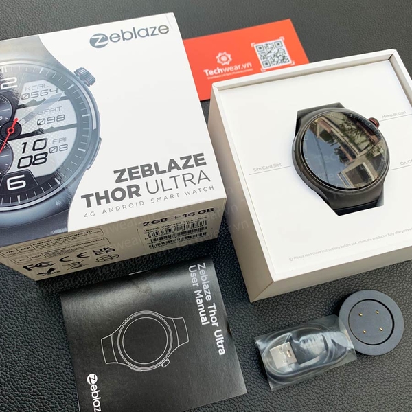 đeo Tay Montre Zeblaze Thor Pro đeo Tay Galaxy Watch Manuale Đồng