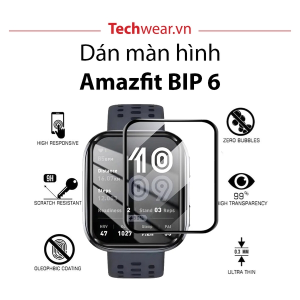 Smart Watch Amazfit Bip Hrv Amazfit Bip Blood Pressure Dán Màn