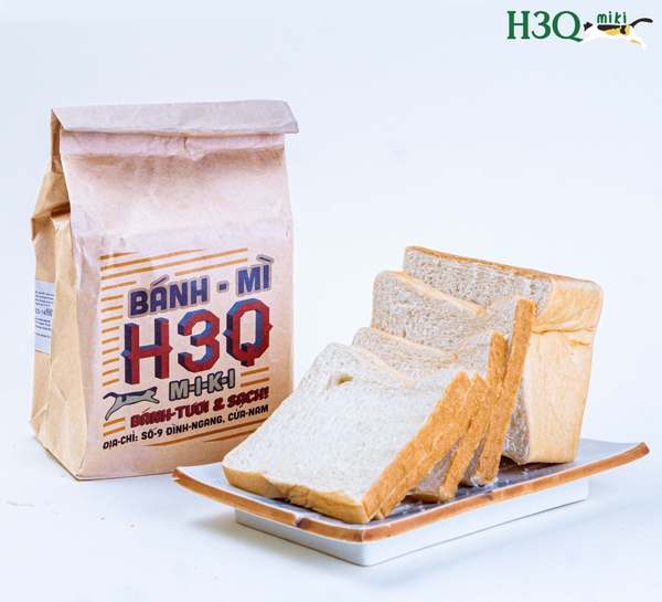 Bánh mì gối H3Q Miki 380g sản xuất từ bơ New Zealand