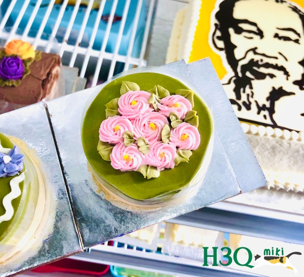 Bánh Mousse Mini trà xanh Nhật Bản H3Q Miki làm từ bơ sữa New Zealand