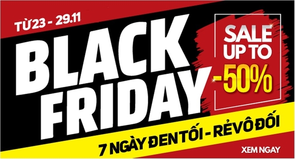 Flash Sale - Ngày hội mua sắm trực tuyến Black Friday 2023