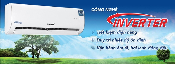 Điều hòa treo tường Funiki Inverter 18000btu 1 Chiều HIC 18MMC