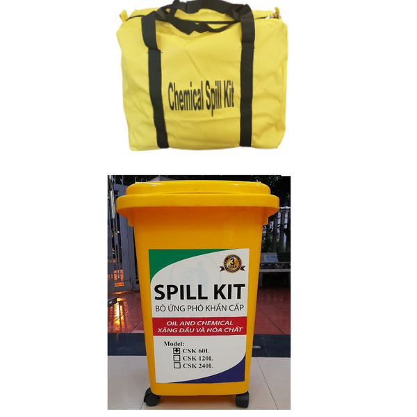 Bộ ứng cứu tràn dầu và hóa chất - Spill Kit(60)