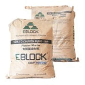 Vữa tô mỏng Skimcoat EBLOCK, bao 25Kg