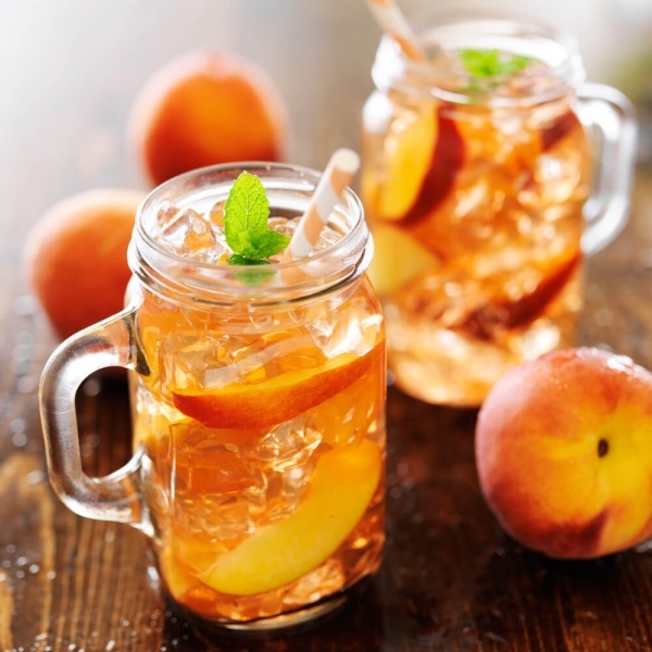 công thức pha trà đào hương lài