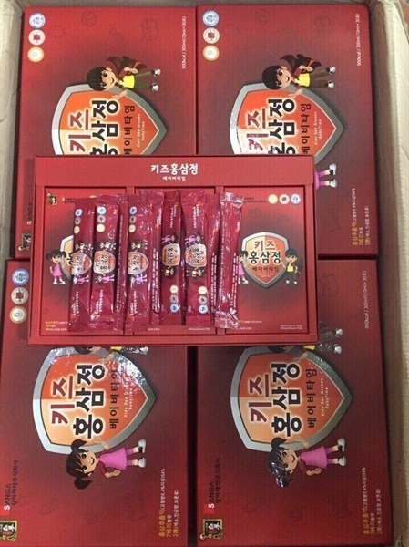 Nước Hồng Sâm Baby Sanga Hàn Quốc Hộp 30 gói