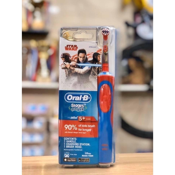 Bàn chải điện Oral-B Star Wars cho bé từ 5 tuổi