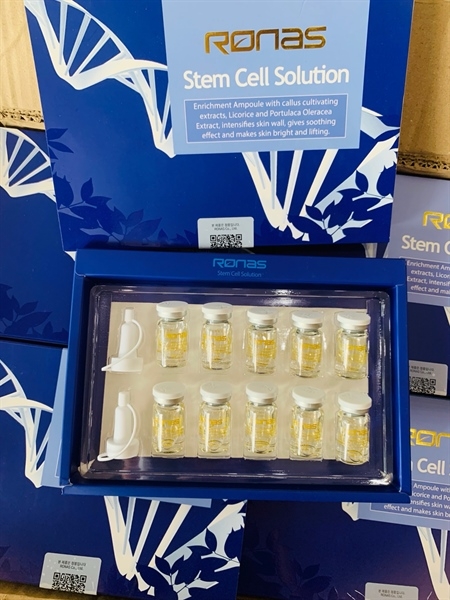 Tinh Chất Tế Bào Gốc Ronas Stem Cell Solution 10 Ống x 5ml