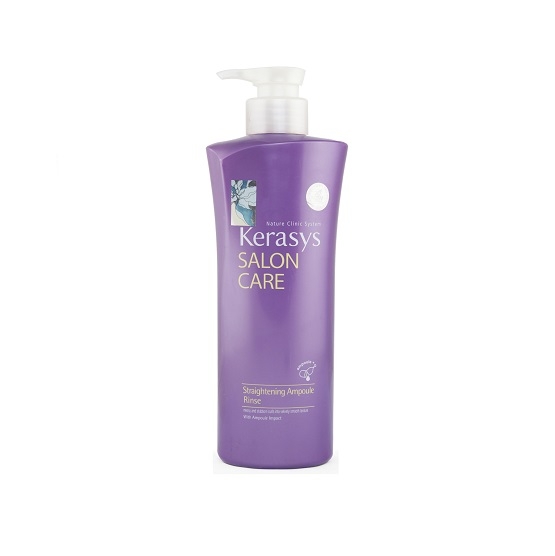 Dầu Gội Kerasys Salon care straightening Ampoule - Tím 600ml