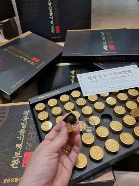 AN CUNG NGƯU HOÀNG LINH ĐƠN ĐẶC PHẨM CAO CẤP KWANGDONG 60 viên