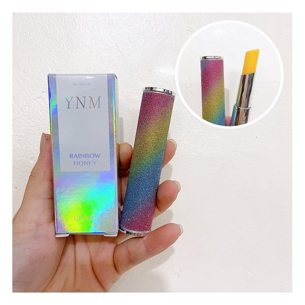 Son Dưỡng Đổi Màu YNM Rainbow Honey Lip Balm 3.2gr