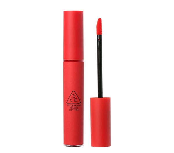 Son 3CE Kem Velvet Lip Tint Màu Childlike - Đỏ cam