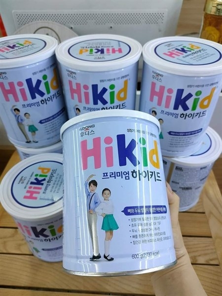 Sữa Hikid Premium Hàn Quốc tách béo 600g (1-9t)