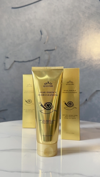 Sữa Rửa Mặt Queenbe 24K Gold Snail (150ml)