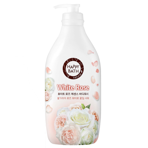 Sữa Tắm Happy Bath Natural White Rose 900g