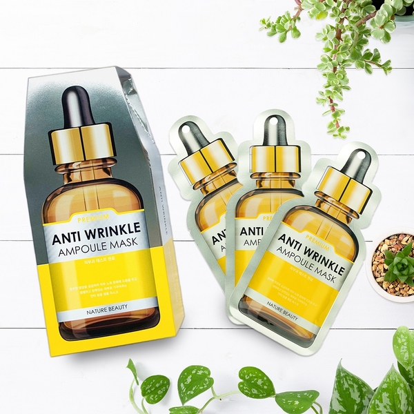 Mặt nạ tinh chất Nature Beauty Anti Wrinkle (30ml*10 miếng)