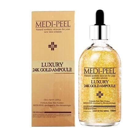 Tinh Chất Ngăn Ngừa Lão Hóa Medi Peel Luxury 24K Gold Ampoule 100ml