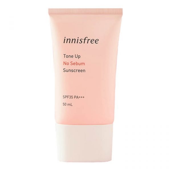 Kem Chống Nắng Nâng Tone Da Kiềm Dầu Innisfree Tone Up No Sebum SPF 50+ PA++++ 50ml
