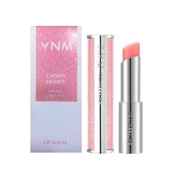 Son Dưỡng Môi Có Màu YNM Candy Honey Lip Balm PK001 Light Pink - tone hồng
