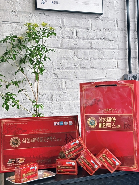 Tinh Dầu Thông Đỏ Samsung Pharm Pine Max Gold Hàn Quốc (500mg * 120 viên)