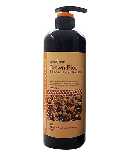 Sữa tắm gạo lứt mật ong Dearderm Brown Rice & Honey Body Cleanser