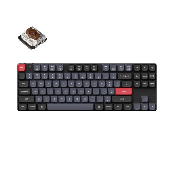 Bàn phím cơ Bluetooth Keychron K1 Pro Nhôm Led RGB - Gateron Switch