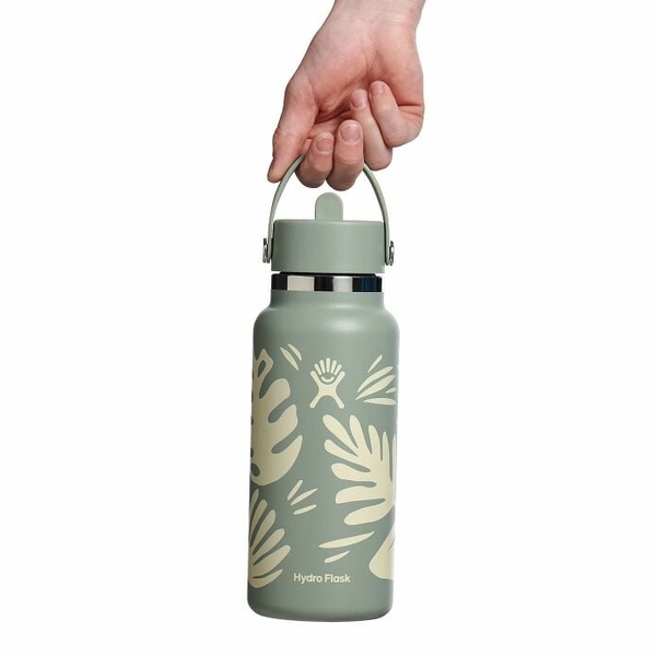 Bình giữ nhiệt Hydro Flask Wide Flex Straw Cap 32OZ 946ml W32CFS Spring Limited Edition 2025