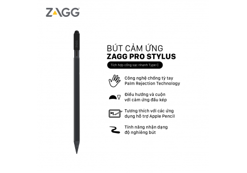 Bút cảm ứng ZAGG Pro Stylus Pencil