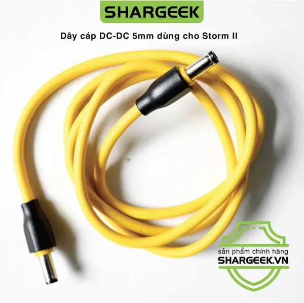 Cáp nguồn SHARGEEK DC to DC 5mm