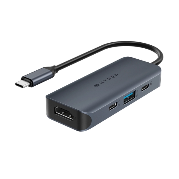 Cổng Chuyển HyperDrive Next 4 Port USB-C Cho Laptop/Macbook TYPE-C – HD4001GL