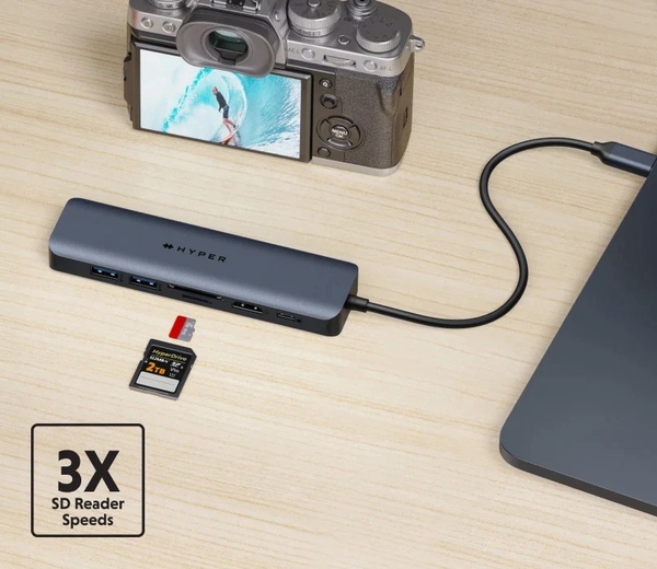 Cổng Chuyển HyperDrive Next 7-IN-1 Port USB-C – HD4003GL