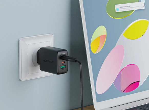 Sạc ACEFAST PD3.0 65W 3 cổng USB-C+USB-C+USB-A - A13