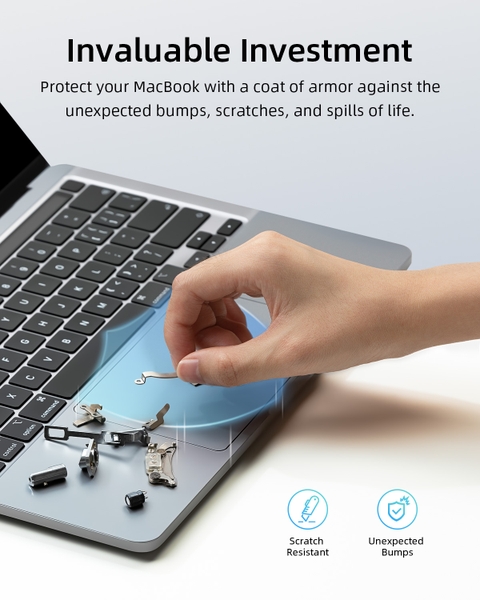 Dán bảo vệ INNOSTYLE Diamond Guard 6 in 1 MacBook Air M2 2022