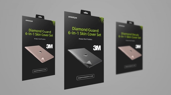 Dán bảo vệ INNOSTYLE Diamond Guard 6 in 1 MacBook Air M2 2022